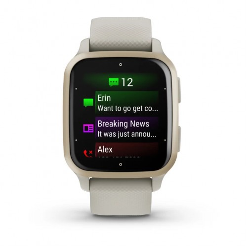Garmin Venu Sq 2 Music French Gray/Cream Gold